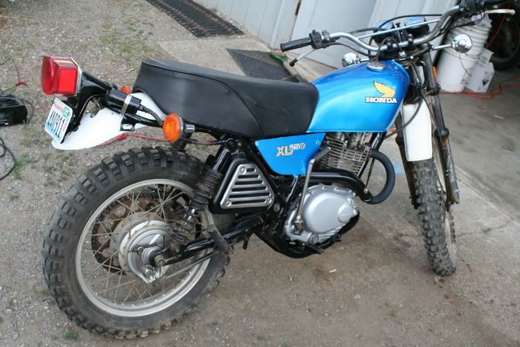76 honda xl250